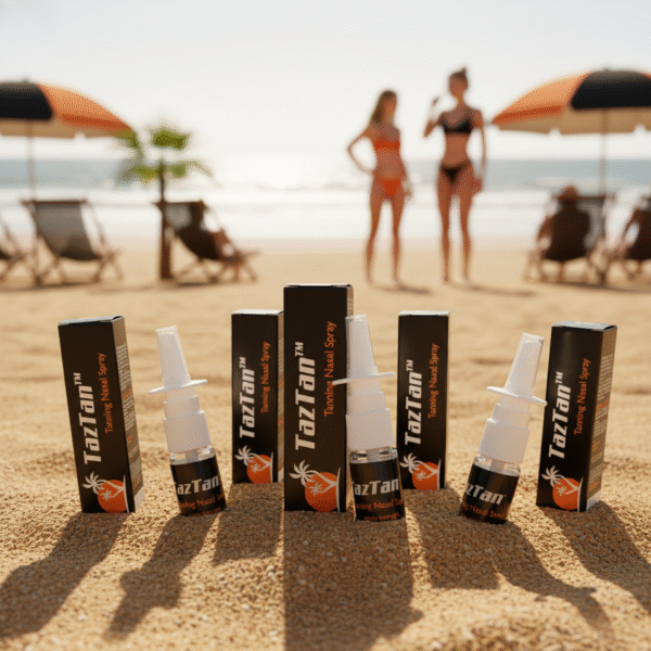 TazTan Triple Strength Nasal Tanning Spray X5 - Image 2
